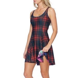 Black Milk Tartan Punk vs Galaxy Supernova Inside Out Dress